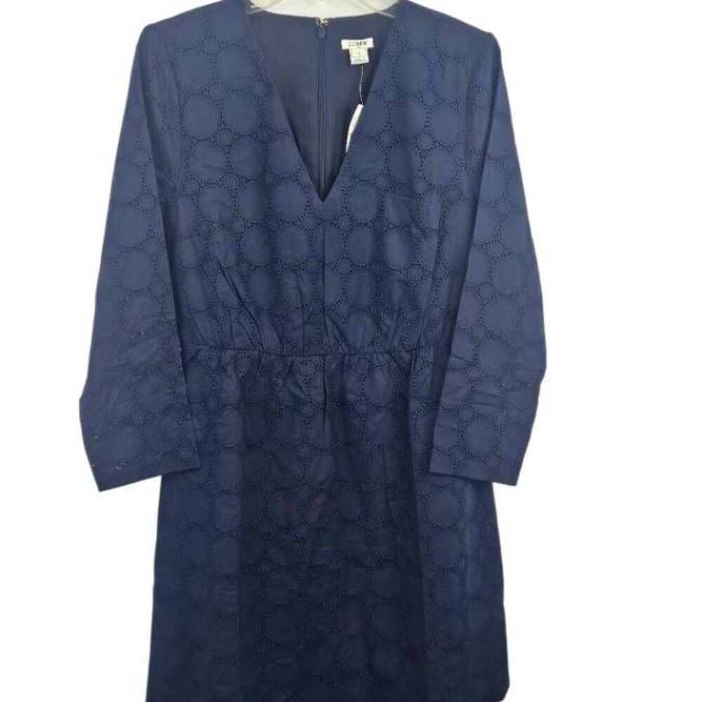 J CREW EYELET LACE DRESS NWT